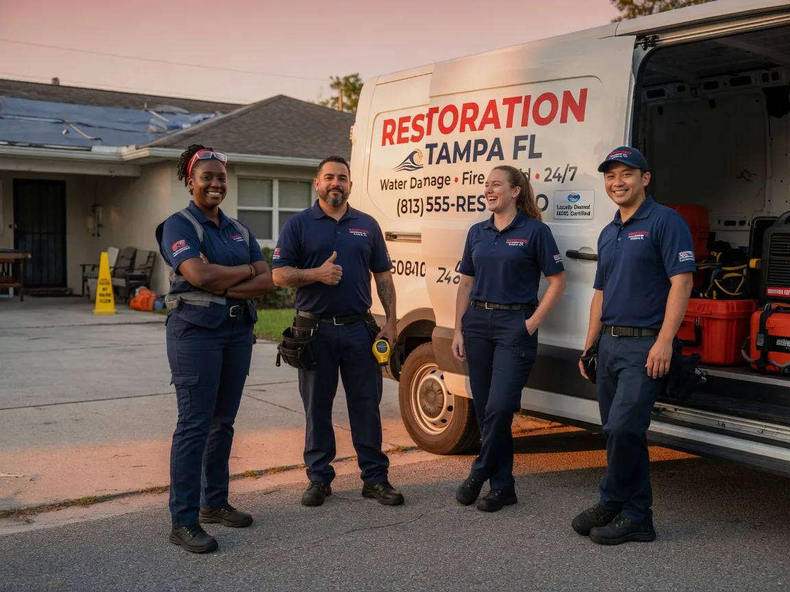 Water Damage Restoration company in Muskogee, OK